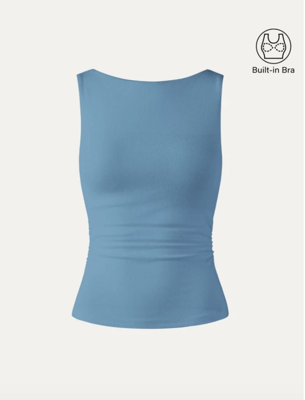 OGL Plantive Elastic Open Back Bra Tank NWT SIZE S